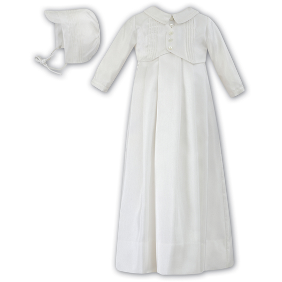 Sarah Louise Christening Gown & Hat - 1176